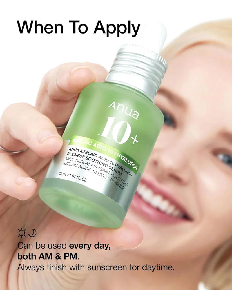 Anua Azelaic Acid 10 Hyaluron Redness Soothing Serum 30ml