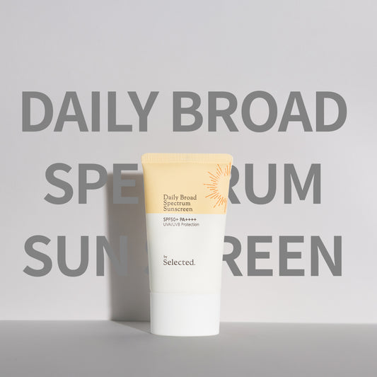 by Selected Daily Broad Spectrum Sunscreen