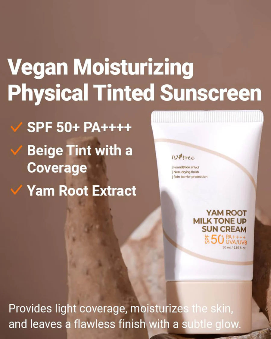 Isntree Yam Root Milk Tone Up Sun Cream 50ml