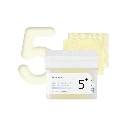 Numbuzin No.5 Vitamin-Niacinamide Concentrated Pads 180ml