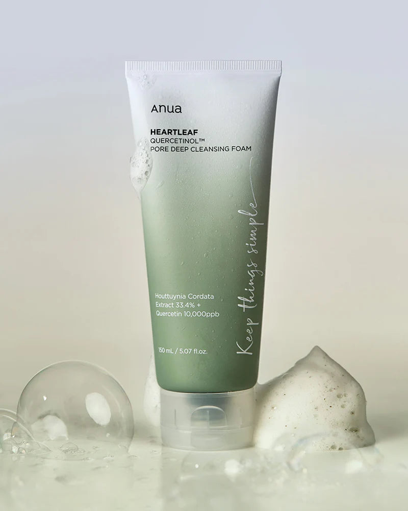 Anua Heartleaf Quercetinol Pore Deep Cleansing Foam 150ml