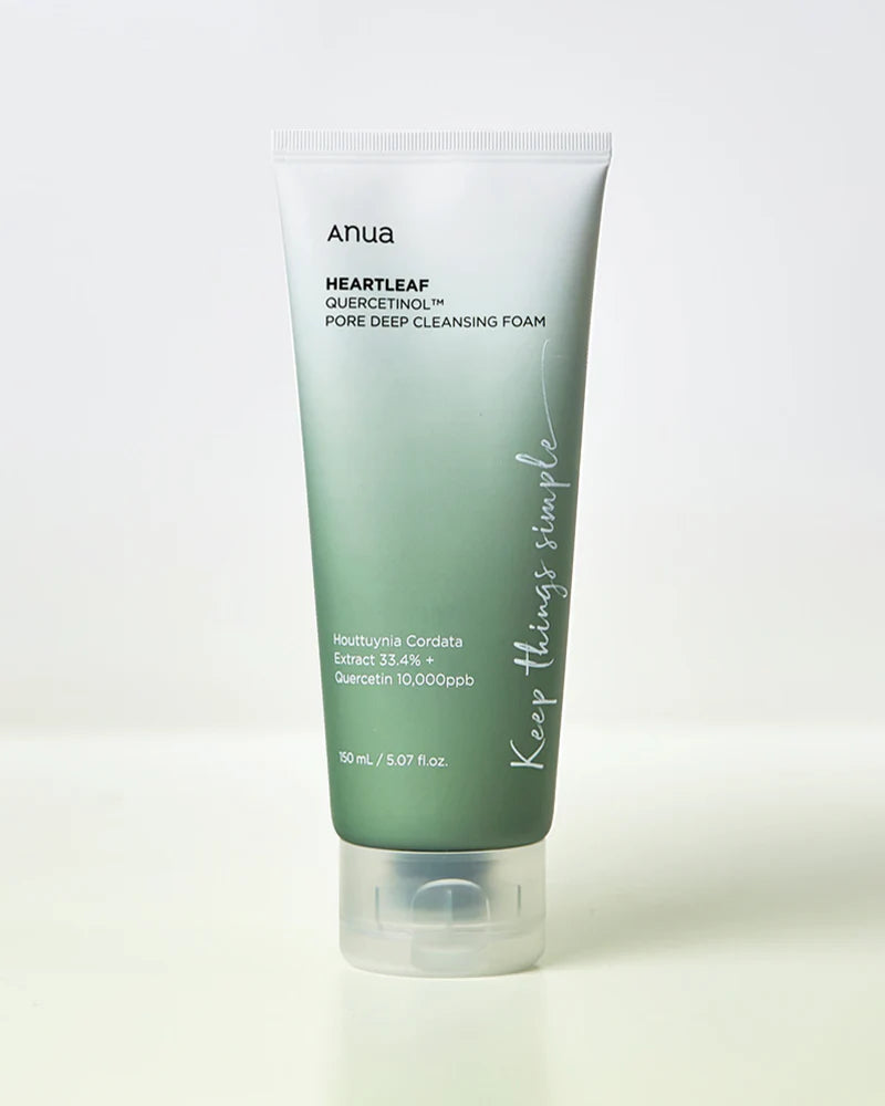 Anua Heartleaf Quercetinol Pore Deep Cleansing Foam 150ml