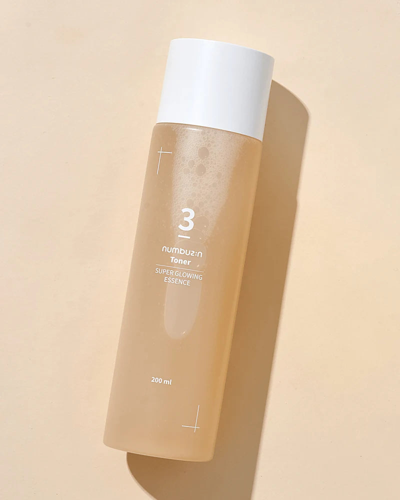 Numbuzin No.3 Super Glowing Essence Toner 200ml