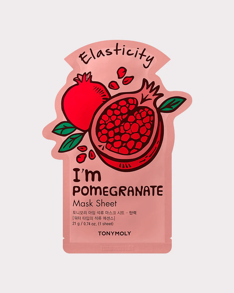 Tony Moly I'm REAL Pomegranate Mask Sheet Elasticity